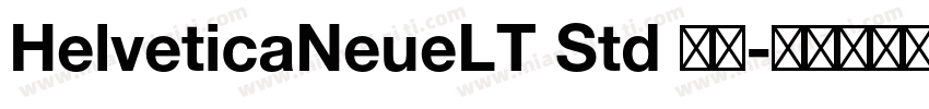 HelveticaNeueLT Std 常规字体转换